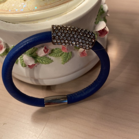 Brighton blue Woodstock bracelet with Swarovski crystals.  So beautiful! - Picture 5 of 6